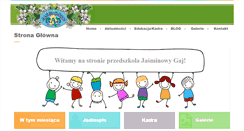 Desktop Screenshot of jasminowygaj.waw.pl